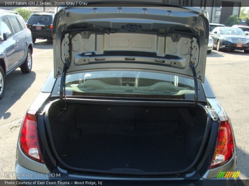 Storm Gray / Gray 2007 Saturn ION 2 Sedan