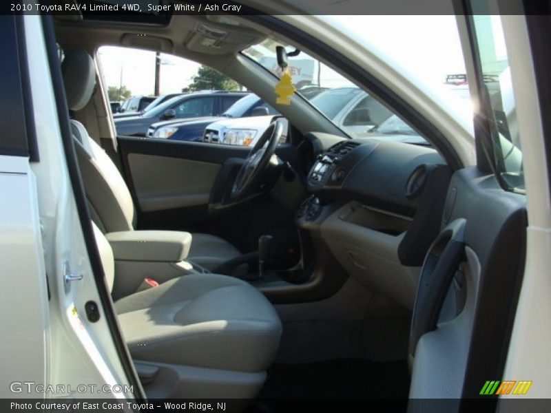 Super White / Ash Gray 2010 Toyota RAV4 Limited 4WD