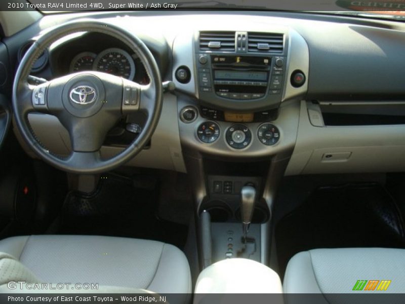 Super White / Ash Gray 2010 Toyota RAV4 Limited 4WD
