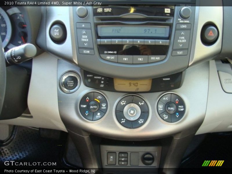 Super White / Ash Gray 2010 Toyota RAV4 Limited 4WD