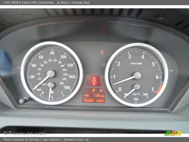  2005 6 Series 645i Convertible 645i Convertible Gauges