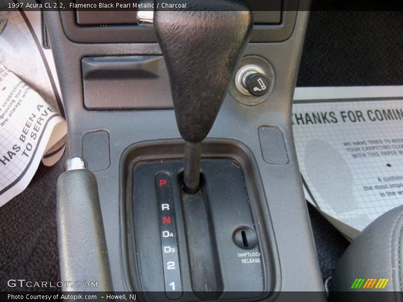 Flamenco Black Pearl Metallic / Charcoal 1997 Acura CL 2.2