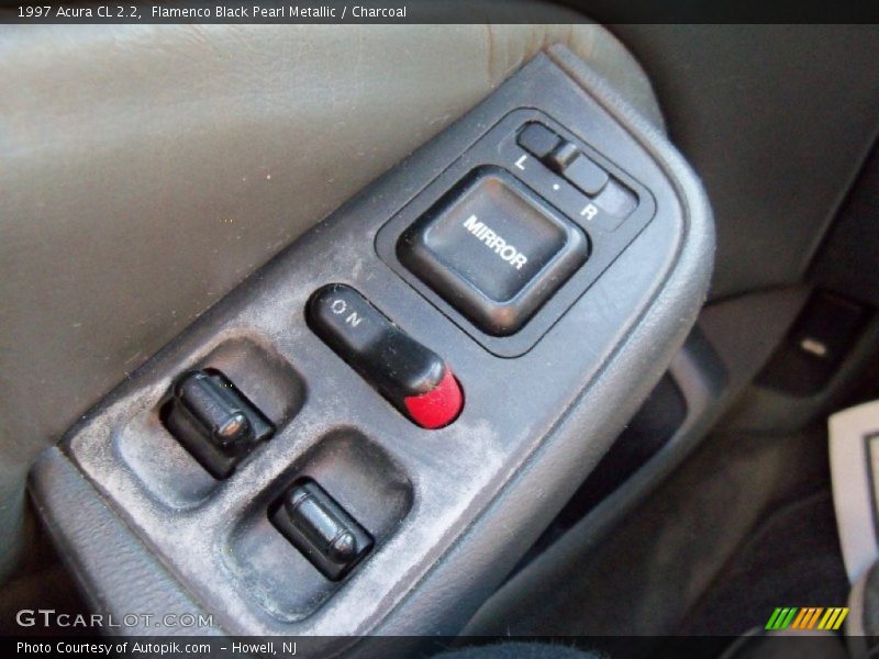 Flamenco Black Pearl Metallic / Charcoal 1997 Acura CL 2.2