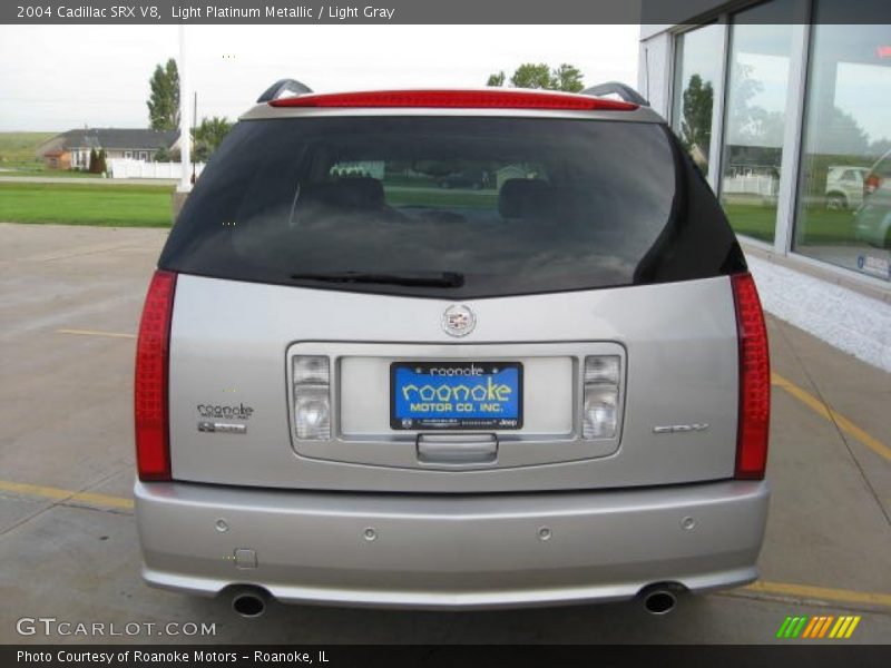 Light Platinum Metallic / Light Gray 2004 Cadillac SRX V8