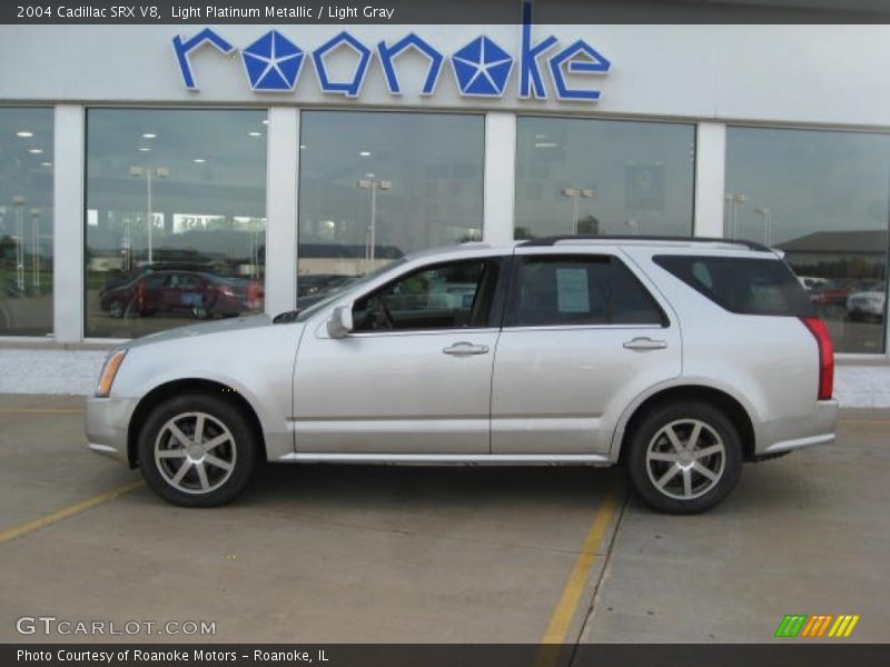 Light Platinum Metallic / Light Gray 2004 Cadillac SRX V8