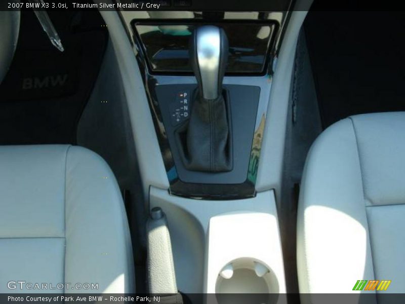 Titanium Silver Metallic / Grey 2007 BMW X3 3.0si