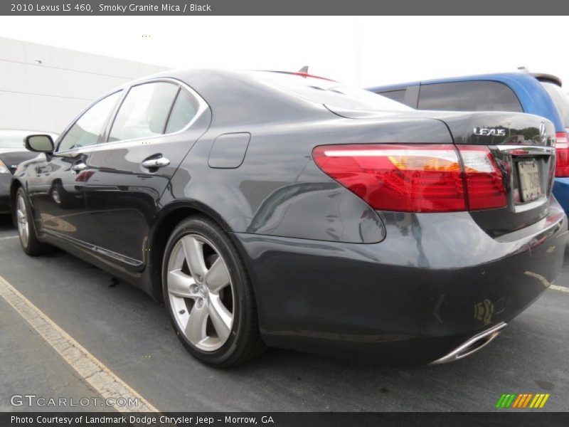 Smoky Granite Mica / Black 2010 Lexus LS 460