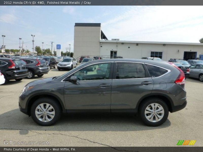 Polished Metal Metallic / Gray 2012 Honda CR-V EX 4WD