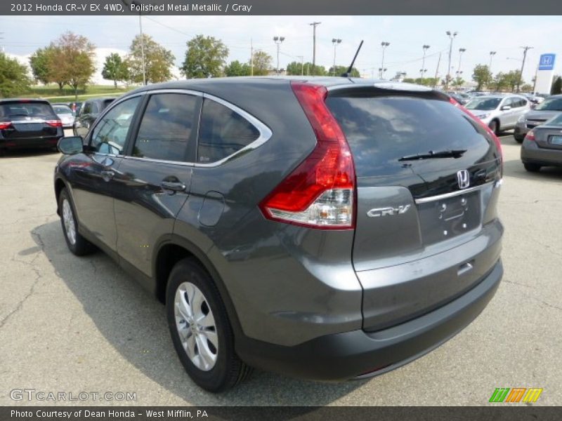 Polished Metal Metallic / Gray 2012 Honda CR-V EX 4WD