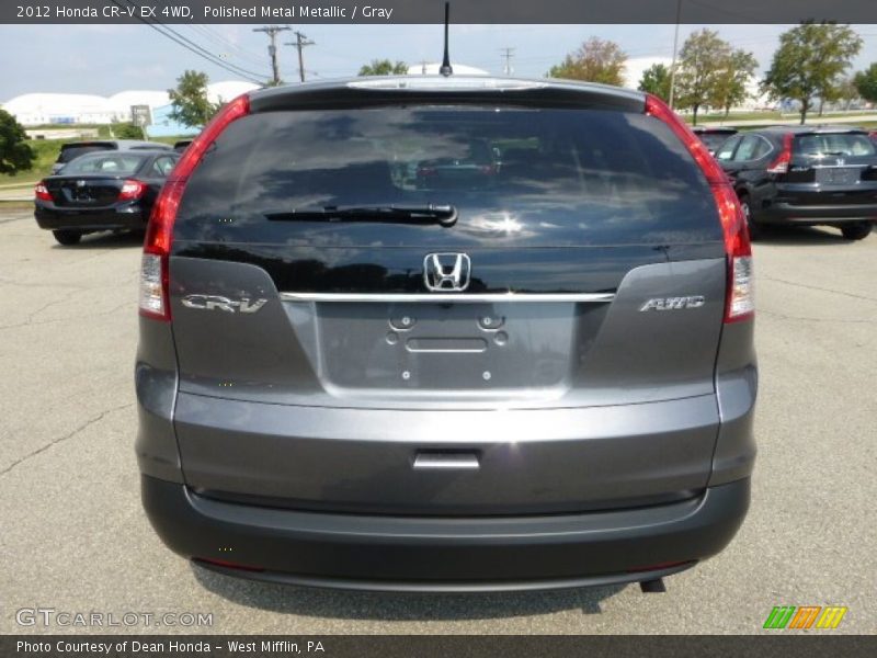 Polished Metal Metallic / Gray 2012 Honda CR-V EX 4WD