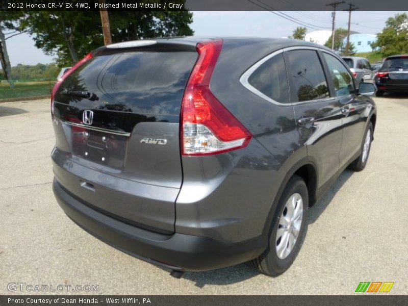 Polished Metal Metallic / Gray 2012 Honda CR-V EX 4WD