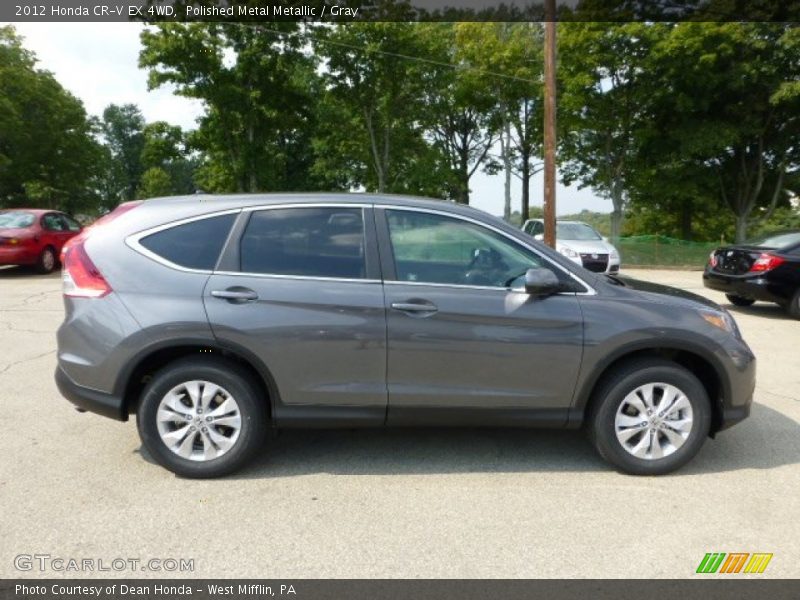 Polished Metal Metallic / Gray 2012 Honda CR-V EX 4WD