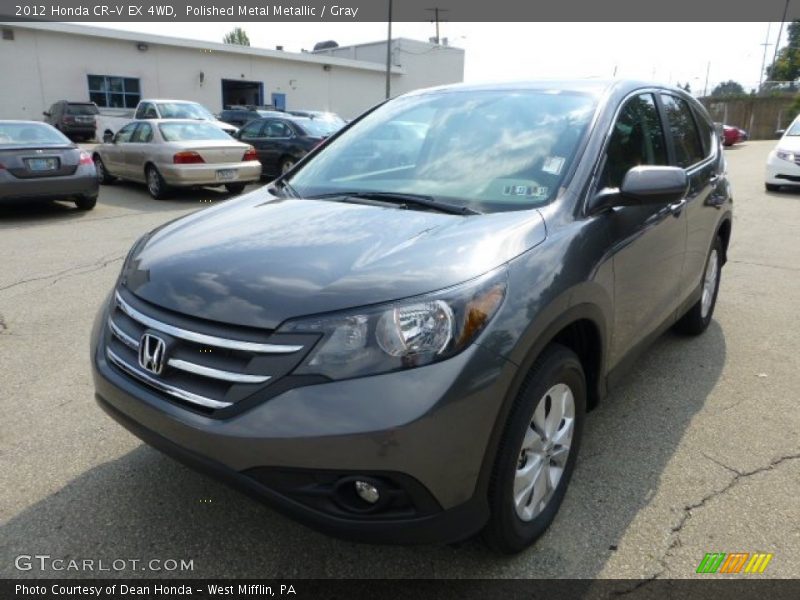Polished Metal Metallic / Gray 2012 Honda CR-V EX 4WD