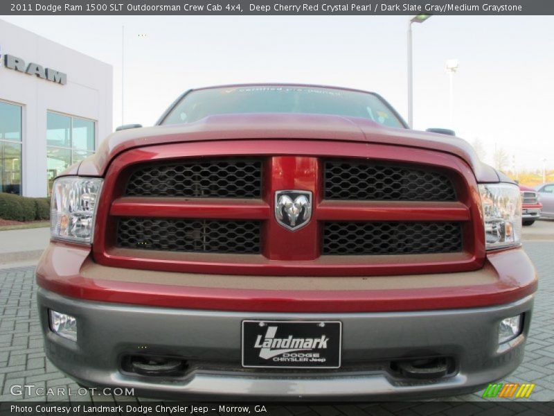 Deep Cherry Red Crystal Pearl / Dark Slate Gray/Medium Graystone 2011 Dodge Ram 1500 SLT Outdoorsman Crew Cab 4x4