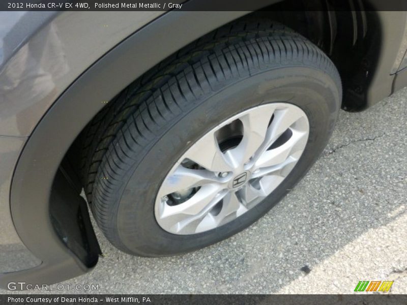 Polished Metal Metallic / Gray 2012 Honda CR-V EX 4WD