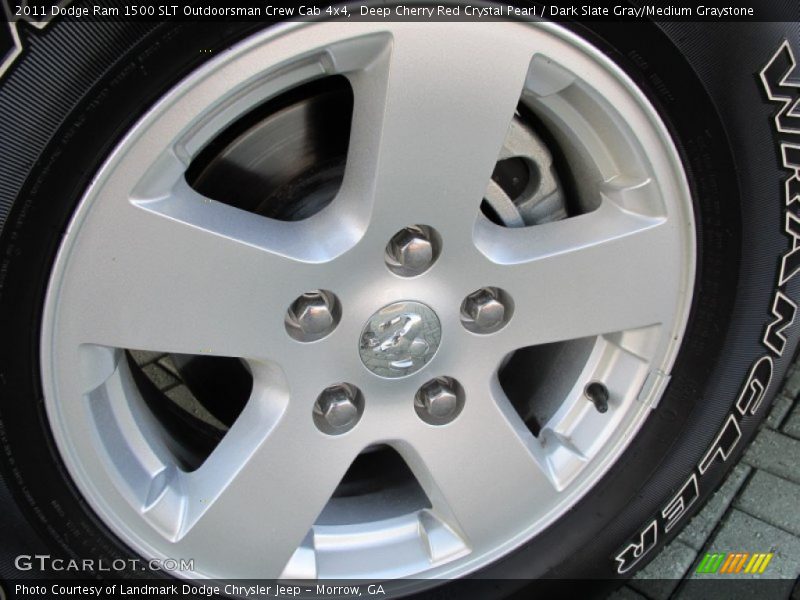  2011 Ram 1500 SLT Outdoorsman Crew Cab 4x4 Wheel