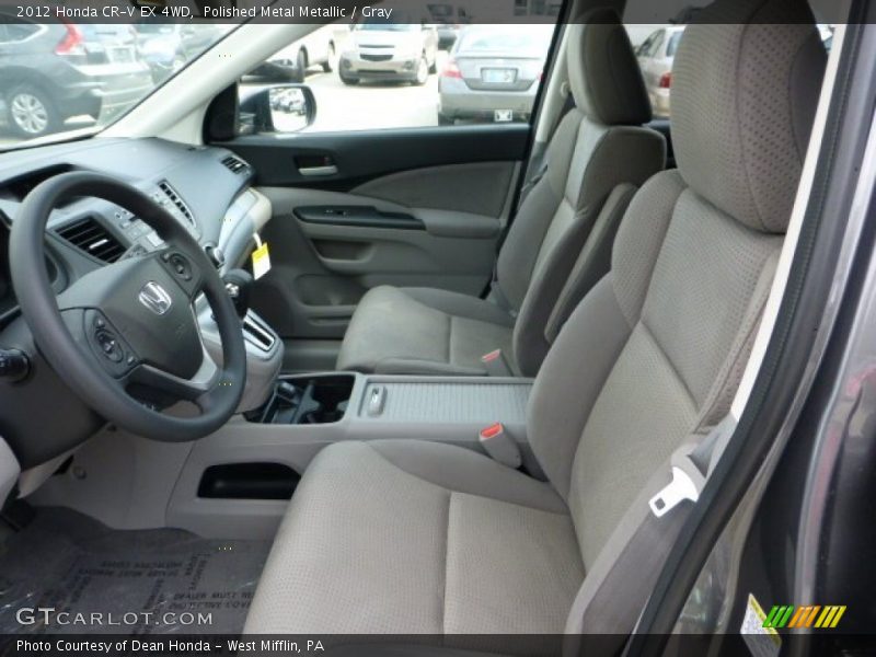 Polished Metal Metallic / Gray 2012 Honda CR-V EX 4WD