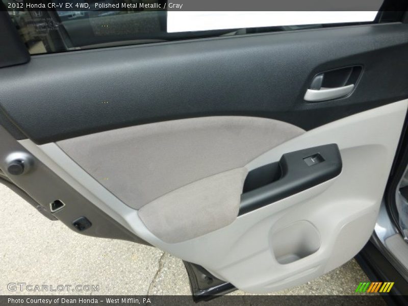 Polished Metal Metallic / Gray 2012 Honda CR-V EX 4WD