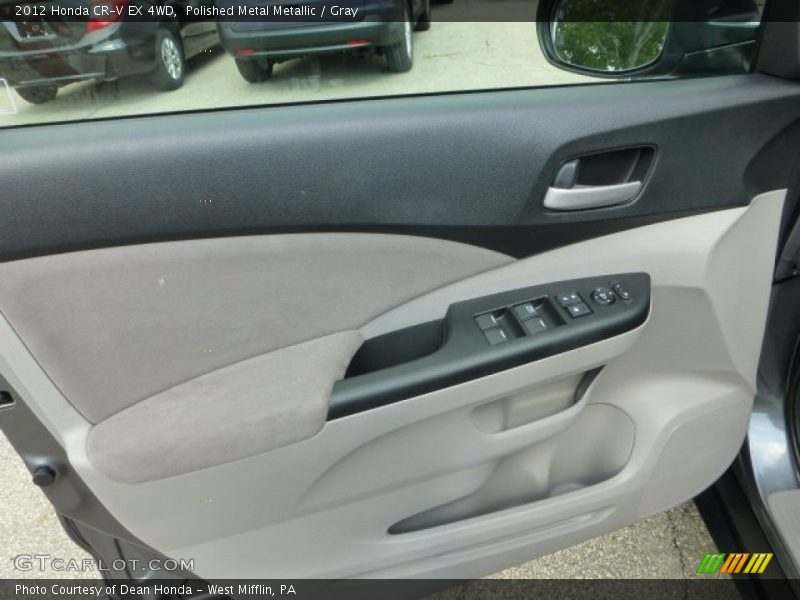 Polished Metal Metallic / Gray 2012 Honda CR-V EX 4WD