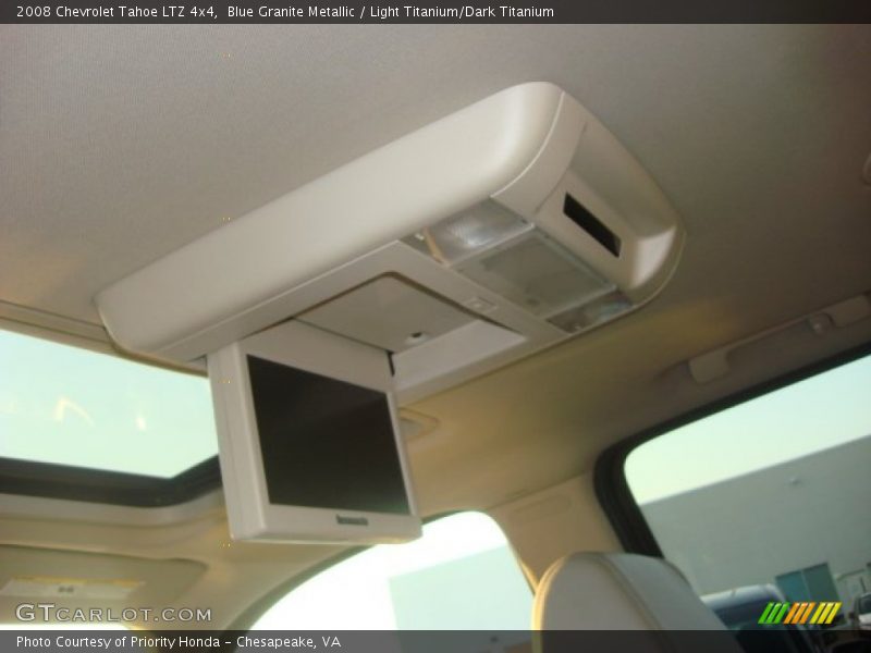 Blue Granite Metallic / Light Titanium/Dark Titanium 2008 Chevrolet Tahoe LTZ 4x4