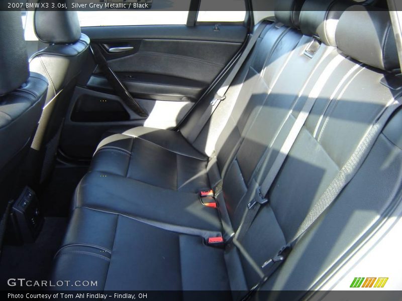 Silver Grey Metallic / Black 2007 BMW X3 3.0si