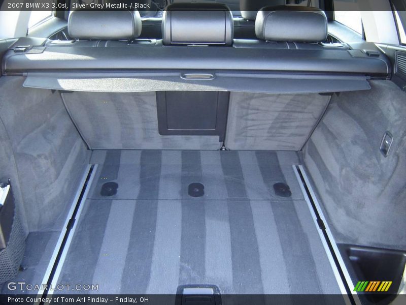 Silver Grey Metallic / Black 2007 BMW X3 3.0si