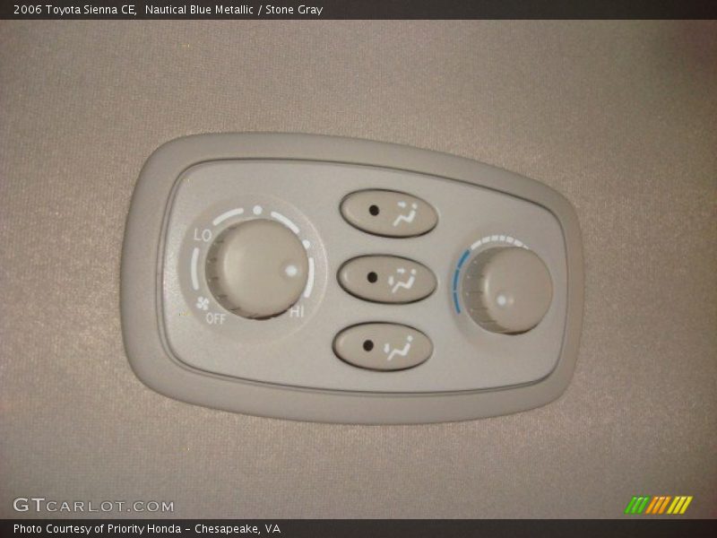 Nautical Blue Metallic / Stone Gray 2006 Toyota Sienna CE