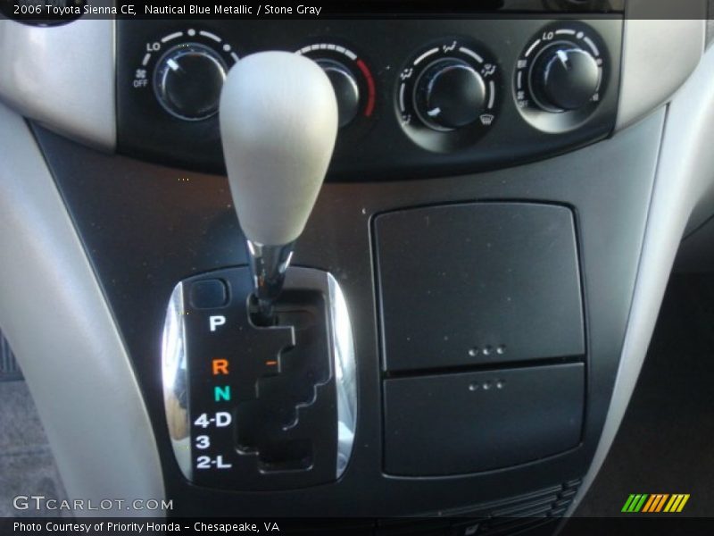 Nautical Blue Metallic / Stone Gray 2006 Toyota Sienna CE