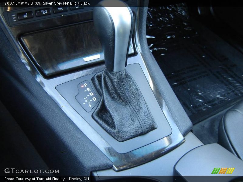 Silver Grey Metallic / Black 2007 BMW X3 3.0si