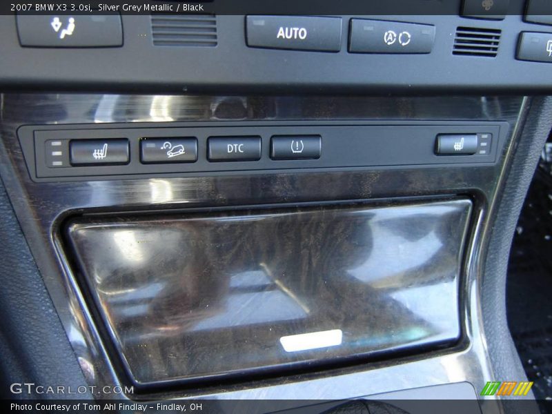 Silver Grey Metallic / Black 2007 BMW X3 3.0si