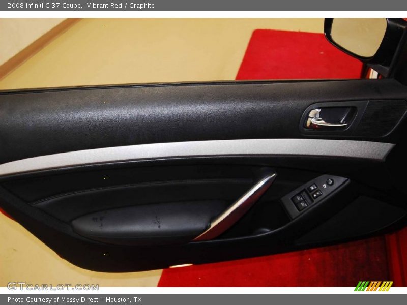 Vibrant Red / Graphite 2008 Infiniti G 37 Coupe