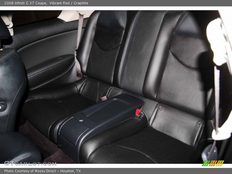 Vibrant Red / Graphite 2008 Infiniti G 37 Coupe