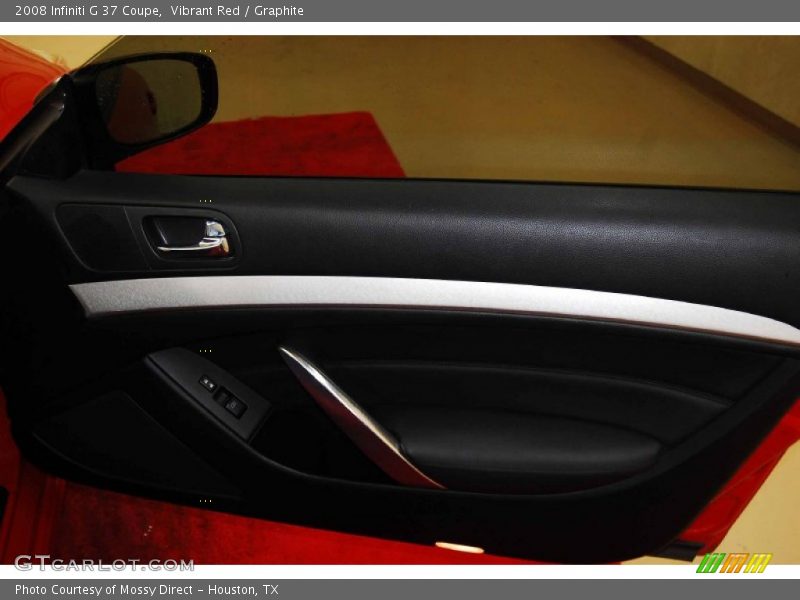 Vibrant Red / Graphite 2008 Infiniti G 37 Coupe