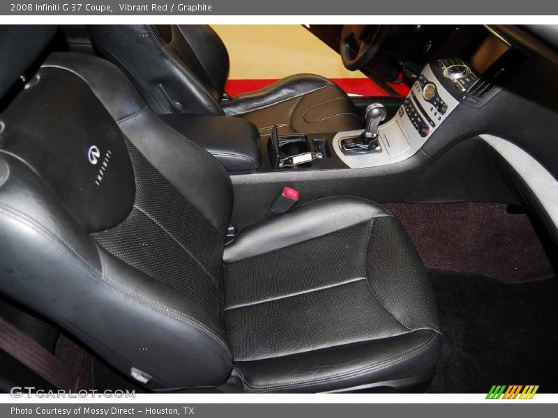 Vibrant Red / Graphite 2008 Infiniti G 37 Coupe