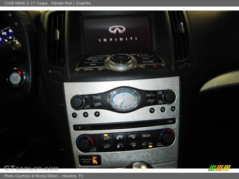 Vibrant Red / Graphite 2008 Infiniti G 37 Coupe