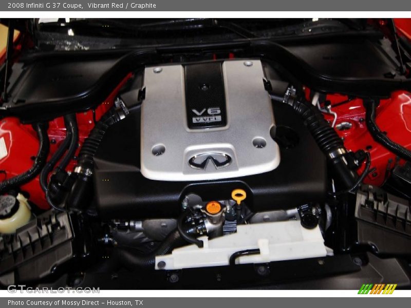 Vibrant Red / Graphite 2008 Infiniti G 37 Coupe