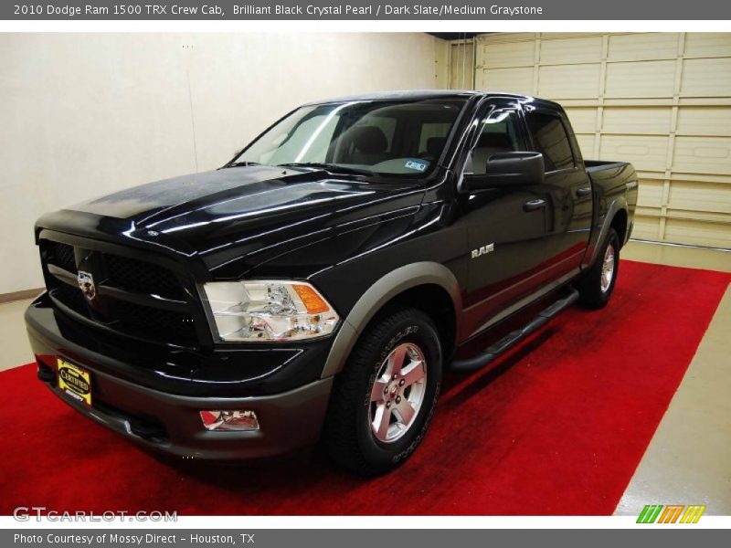 Brilliant Black Crystal Pearl / Dark Slate/Medium Graystone 2010 Dodge Ram 1500 TRX Crew Cab