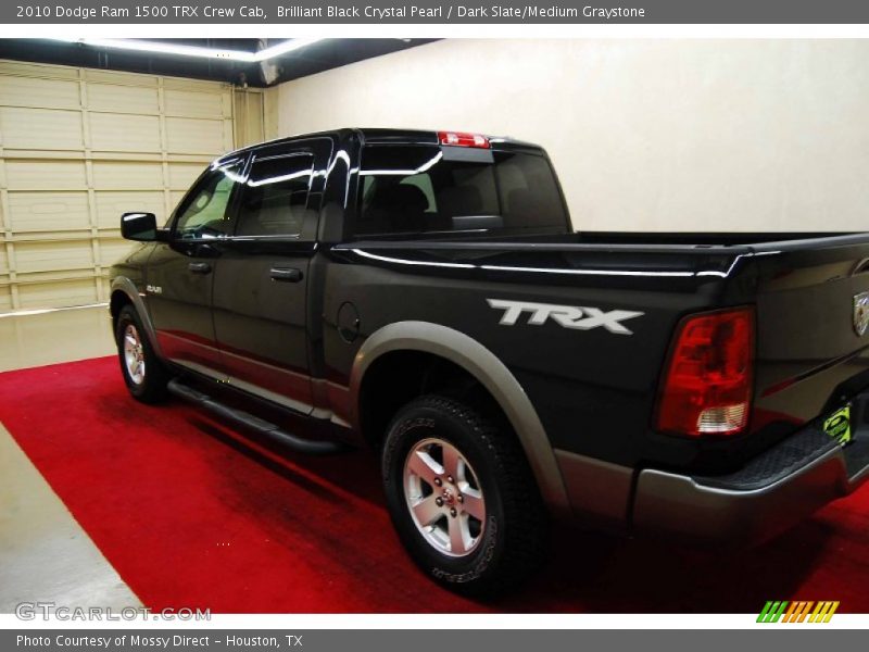 Brilliant Black Crystal Pearl / Dark Slate/Medium Graystone 2010 Dodge Ram 1500 TRX Crew Cab