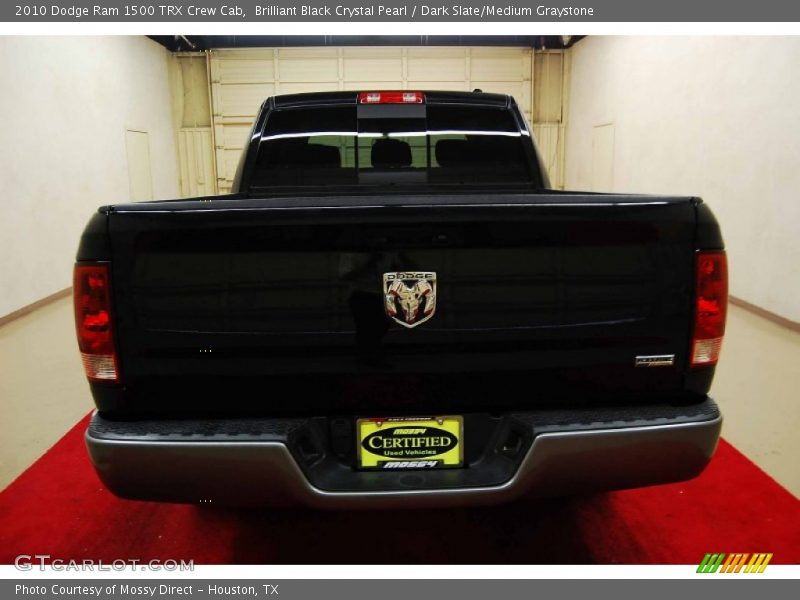 Brilliant Black Crystal Pearl / Dark Slate/Medium Graystone 2010 Dodge Ram 1500 TRX Crew Cab