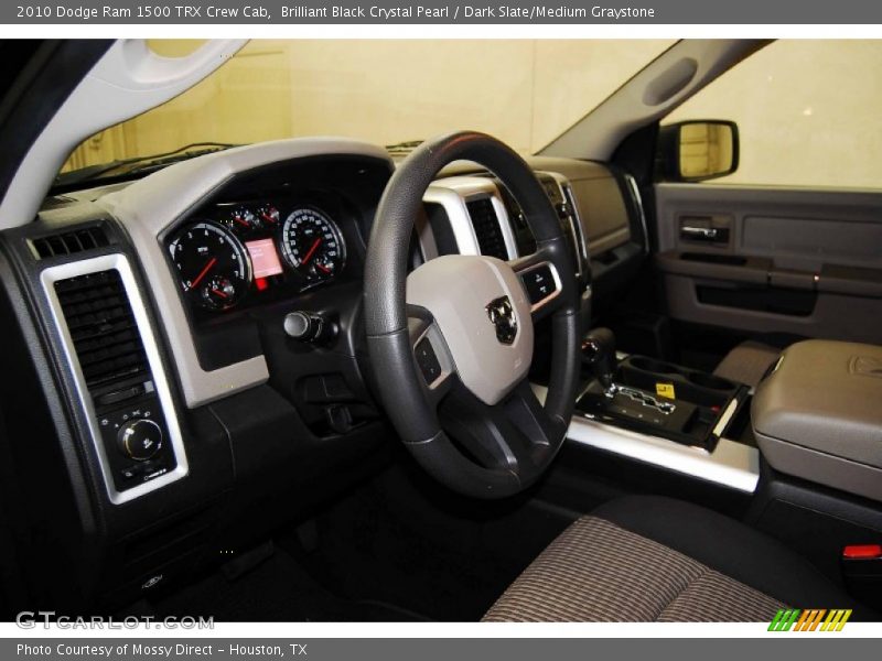 Brilliant Black Crystal Pearl / Dark Slate/Medium Graystone 2010 Dodge Ram 1500 TRX Crew Cab