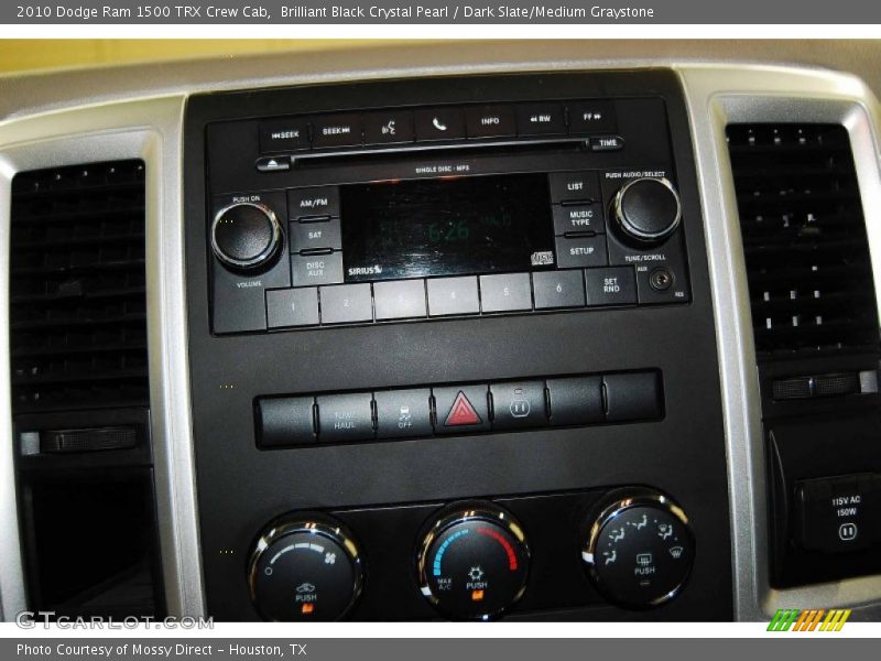 Brilliant Black Crystal Pearl / Dark Slate/Medium Graystone 2010 Dodge Ram 1500 TRX Crew Cab