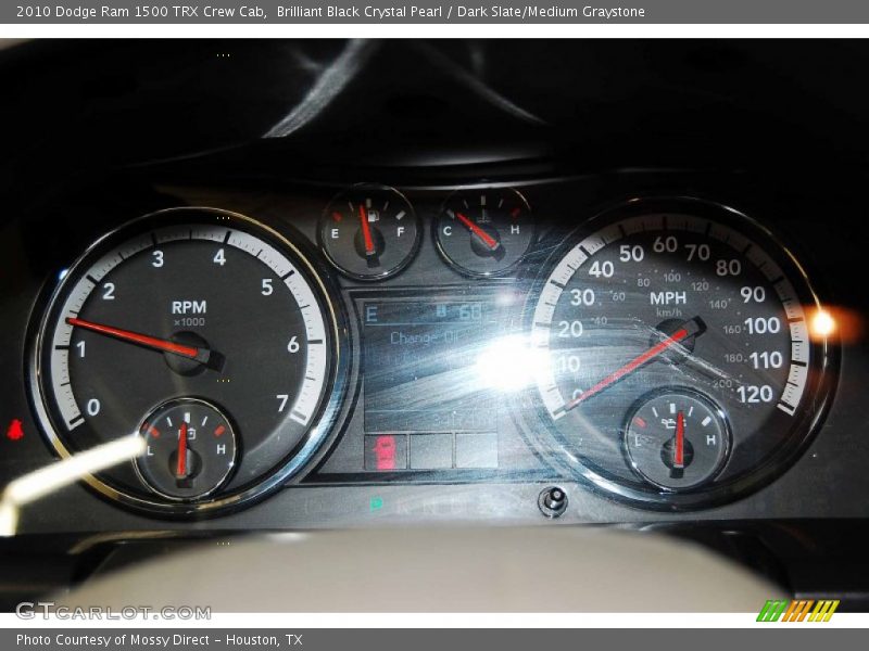 Brilliant Black Crystal Pearl / Dark Slate/Medium Graystone 2010 Dodge Ram 1500 TRX Crew Cab