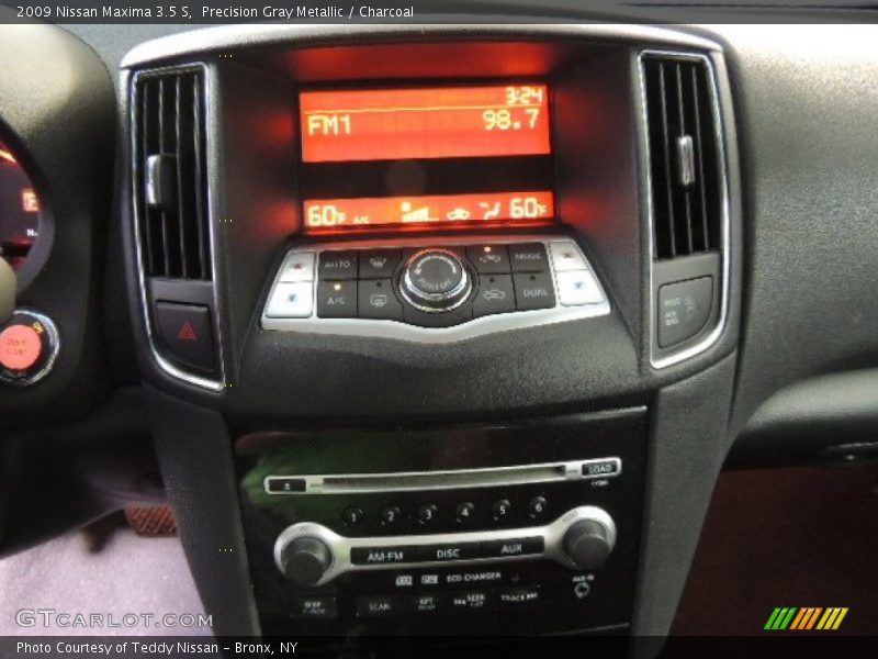 Precision Gray Metallic / Charcoal 2009 Nissan Maxima 3.5 S