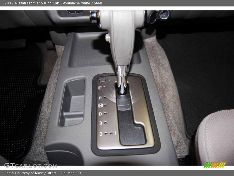 Avalanche White / Steel 2012 Nissan Frontier S King Cab