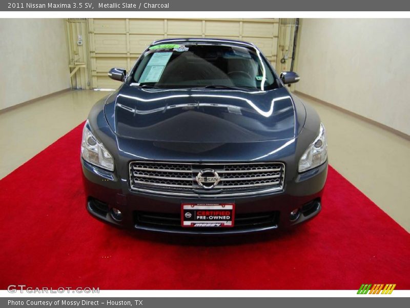 Metallic Slate / Charcoal 2011 Nissan Maxima 3.5 SV