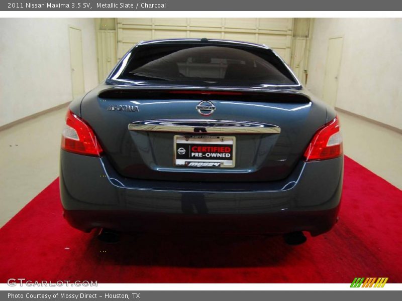 Metallic Slate / Charcoal 2011 Nissan Maxima 3.5 SV