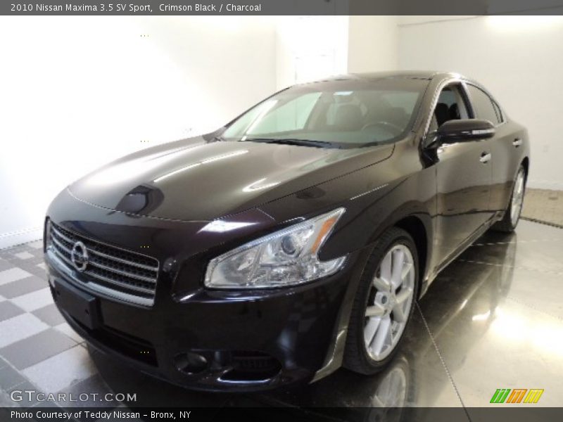 Crimson Black / Charcoal 2010 Nissan Maxima 3.5 SV Sport