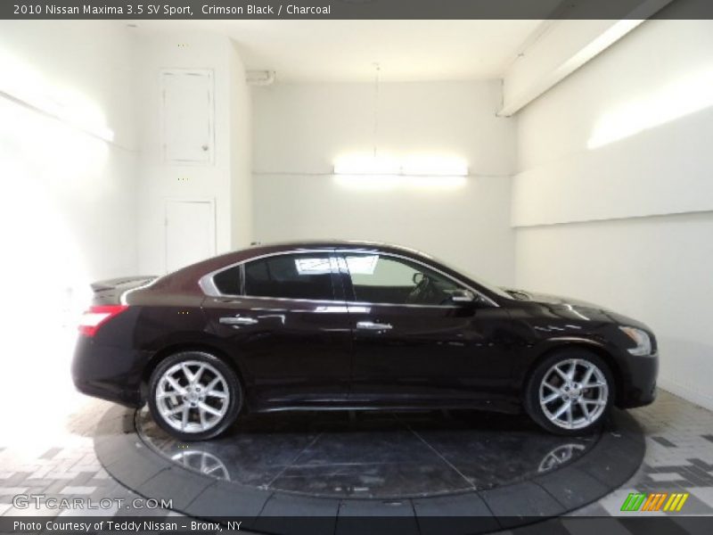 Crimson Black / Charcoal 2010 Nissan Maxima 3.5 SV Sport