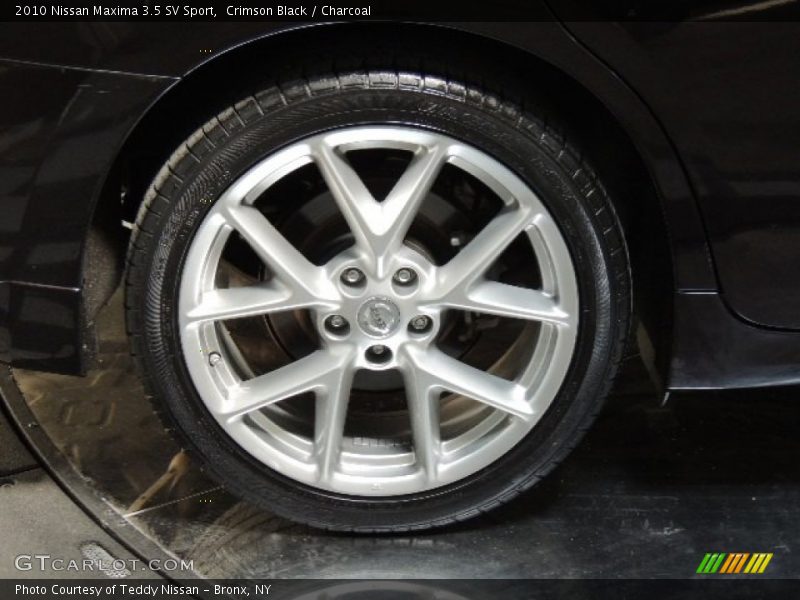 Crimson Black / Charcoal 2010 Nissan Maxima 3.5 SV Sport