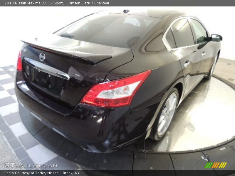 Crimson Black / Charcoal 2010 Nissan Maxima 3.5 SV Sport